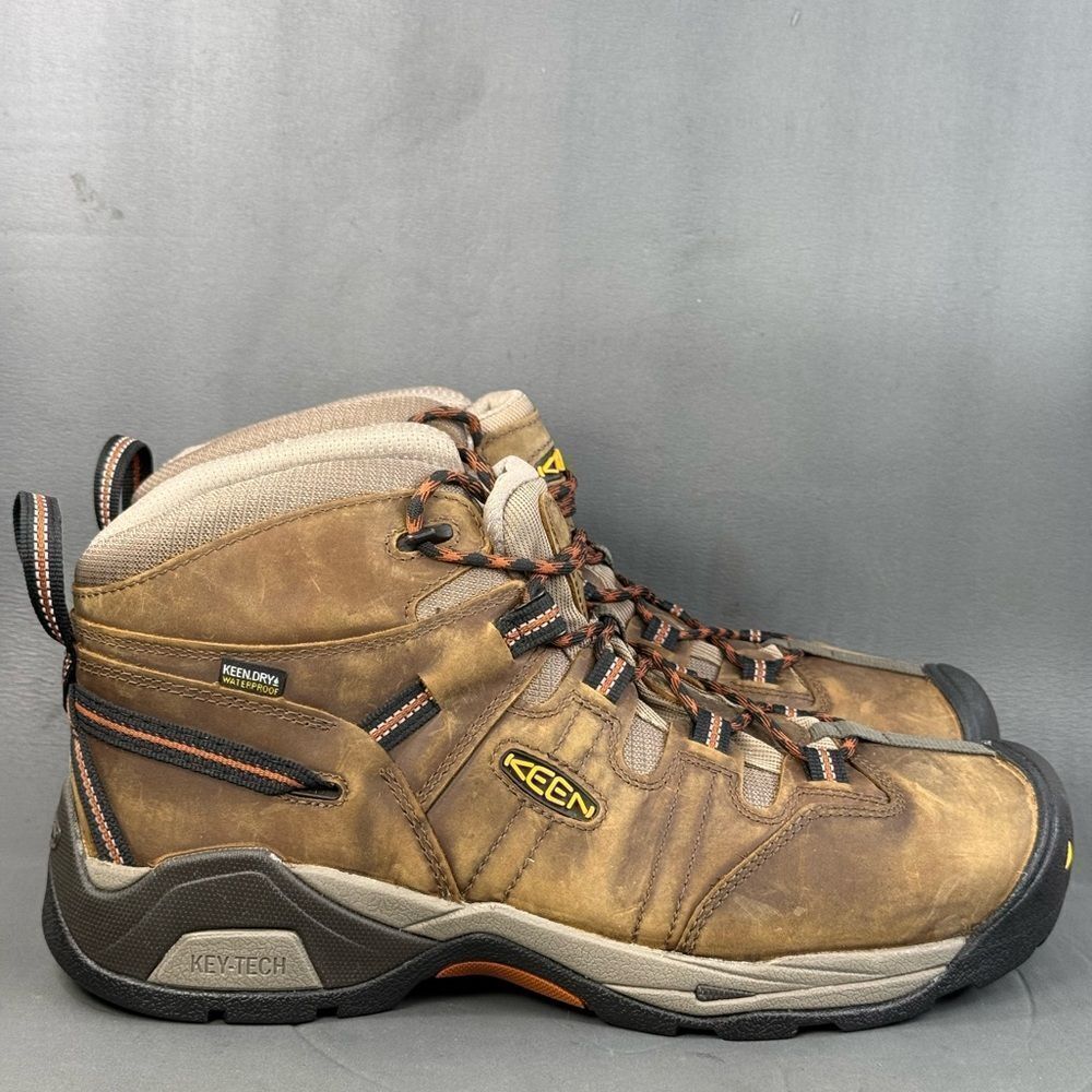 Keen Men's DETROIT XT Waterproof Soft Toe work Boots size 13